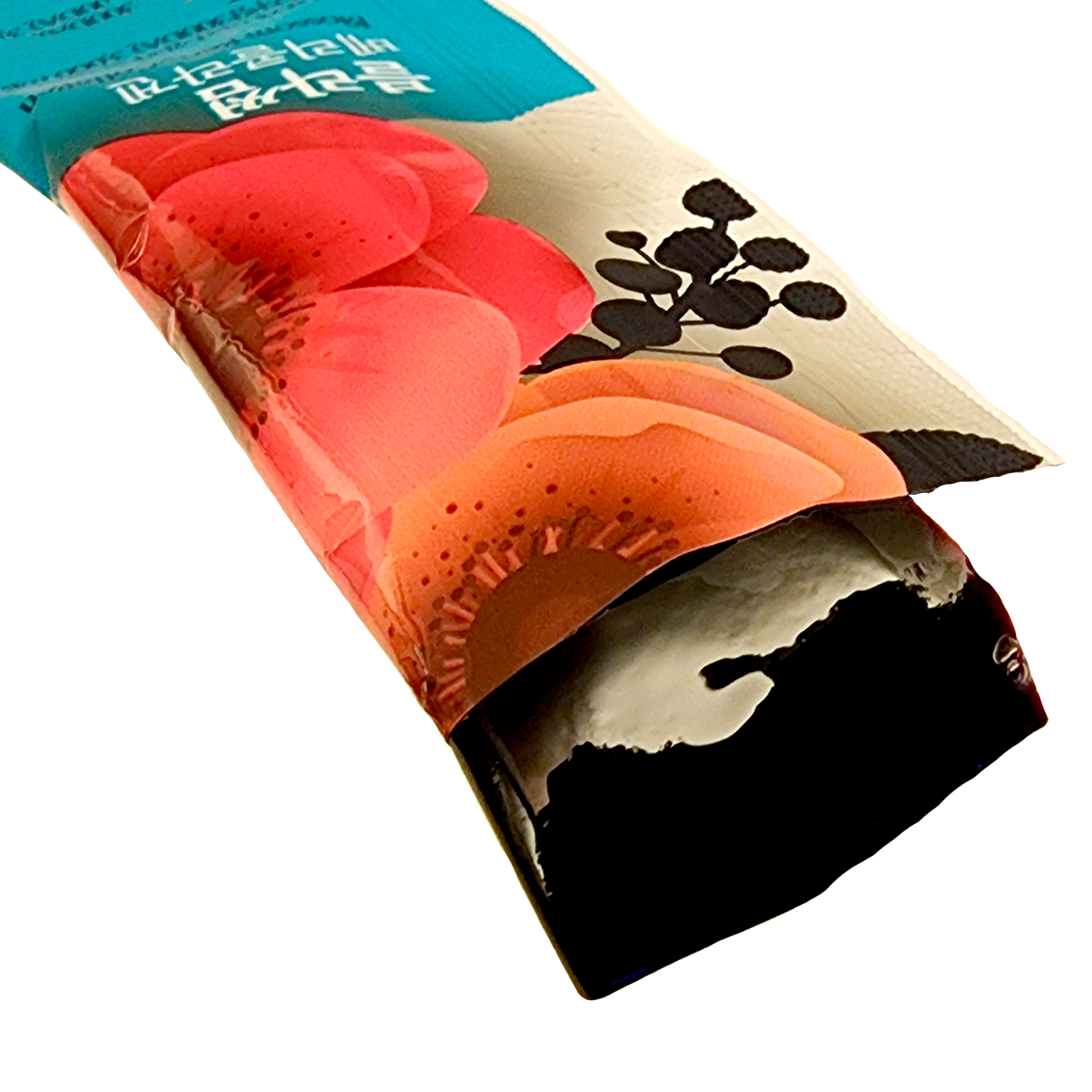 An image of Blossom BerryCollagen jelly stick on a brim of a glass cup