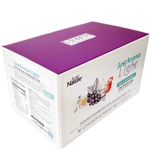 Tasty Daily Aronia Juice JustAronia Light 3Pack, 30Pouches of 2.37 Fl Oz (70ml)
